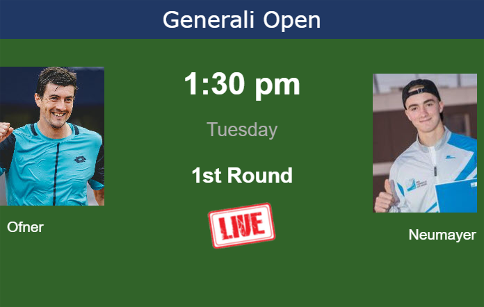 How to watch Ofner vs. Neumayer on live streaming in Kitzbuhel on Tuesday Tuesday Live Streaming Sebastian Ofner vs Lukas Neumayer