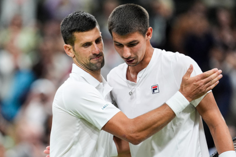 Watch. Public On Fire At Wimbledon During The Djokovic Vs Popyrin Match After England Reached The Semifinal Watch. Public On Fire At Wimbledon During The Djokovic Vs Popyrin Match After England Reached The Semifinal