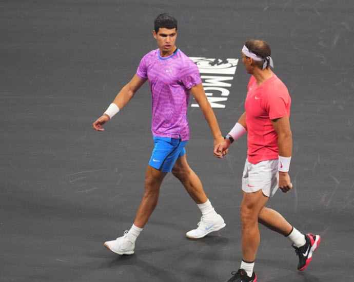 Carlos Alcaraz shows huge respect for Rafael Nadal at Paris Olympics Alcaraz And Nadal