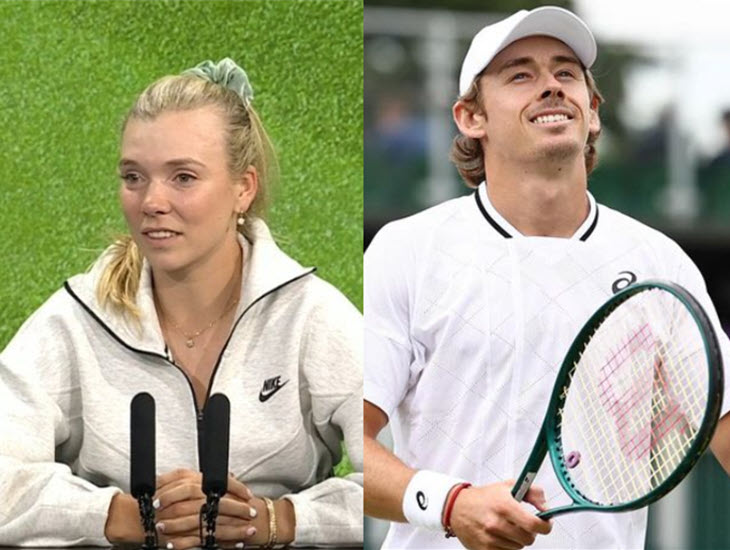 De Minaur a great support for his girlfriend Boulter according to Katie