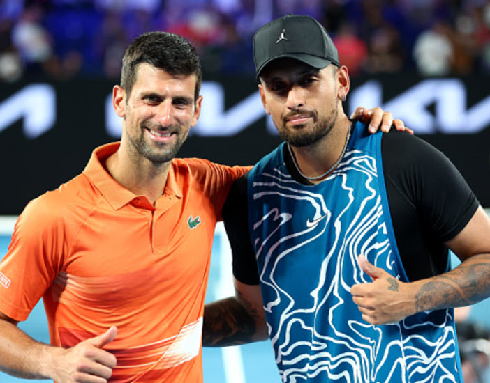 Djokovic And Kyrgios Djokovic And Kyrgios