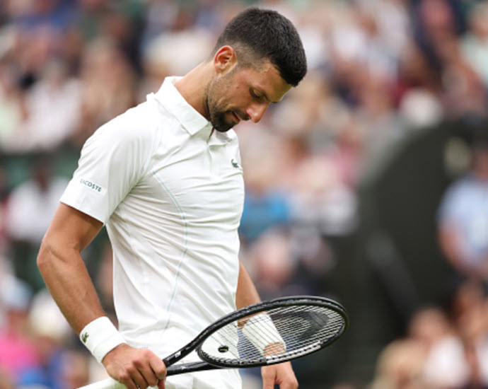 Djokovic reveals how his knee is badly affecting his performance Djokovic Talks About Knee Injury