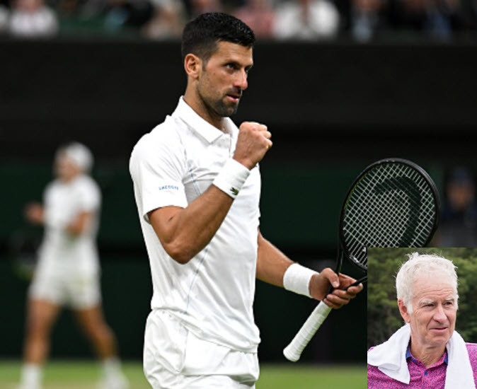 Mcenroe Talks About Djokovic Mcenroe Talks About Djokovic