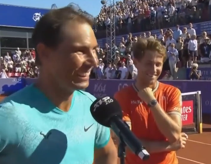 Nadal laughs about his new nickname ‘Ruudal’