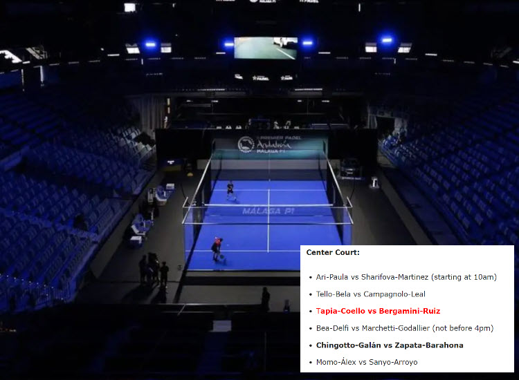 Order Of Play Malaga P1 Padel With Coello Tapia Galan Chingotto order-of-play-malaga-p1-padel-with-coello-tapia-galan-chingotto