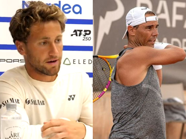 Casper Ruud talks about invitation offer from Rafael Nadal to play doubles at Bastad