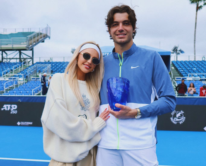 Taylor Fritz's girlfriend deletes video after huge controversy - Tennis ...