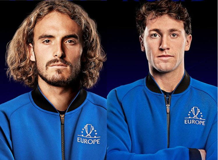 Tsitsipas And Ruud Tsitsipas And Ruud