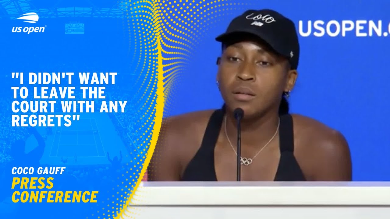 Coco Gauff about the challenge of facing Svitolina in New York