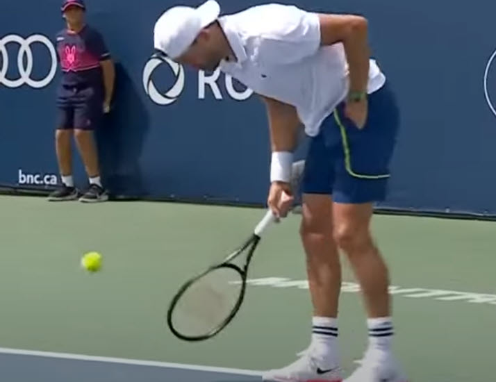 Dimitrov Hit In Montreal