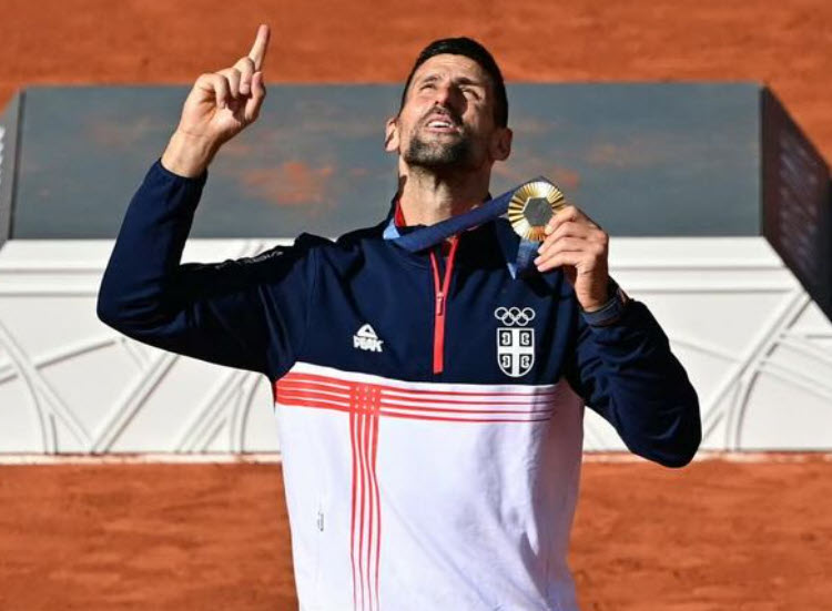 Amazing Novak Djokovic wins the gold medal in Paris PARIS RESULTS