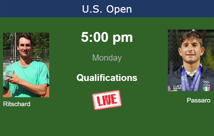 Monday Live Streaming Alexander Ritschard vs Francesco Passaro