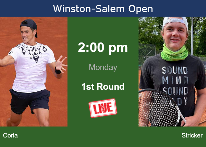 Monday Live Streaming Federico Coria Vs Dominic Stricker Monday Live Streaming Federico Coria vs Dominic Stricker