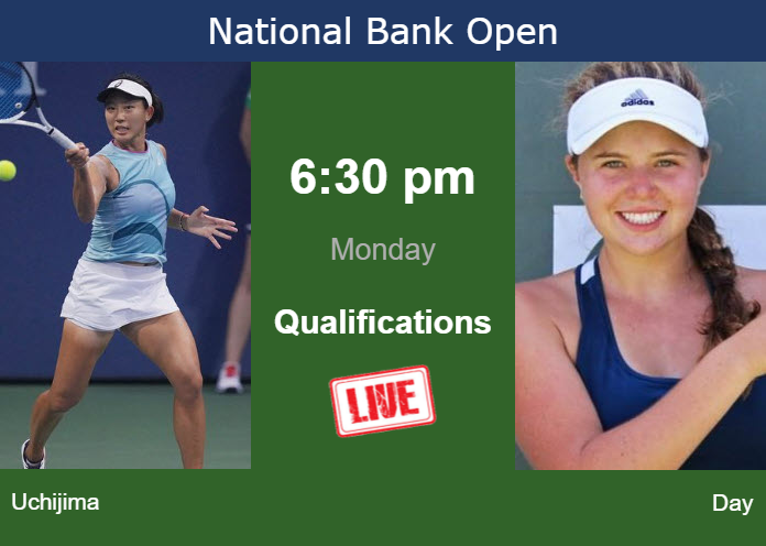 How to watch Uchijima vs. Day on live streaming in Toronto on Monday Monday Live Streaming Moyuka Uchijima vs Kayla Day