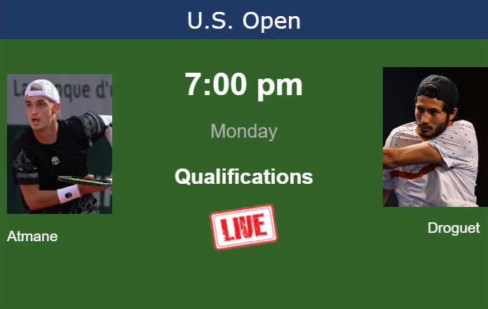 Monday Live Streaming Terence Atmane vs Titouan Droguet