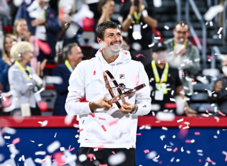 Popyrin After Winning The Montreal Final