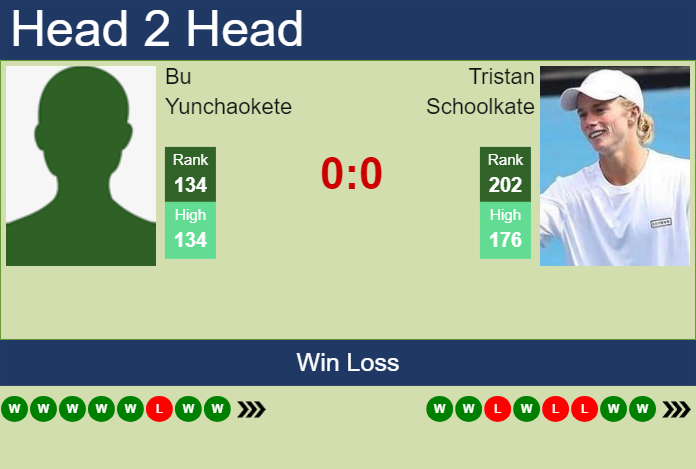 H2H, prediction of Bu Yunchaokete vs Tristan Schoolkate in Lincoln Challenger with odds, preview, pick | 9th August 2024