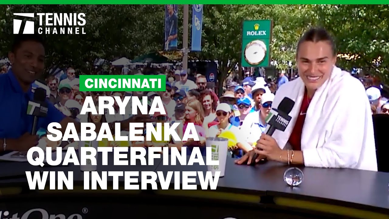 Sabalenka Looking Forward To Facing Swiatek In The Cincinnati Semifinal Sabalenka-looking-forward-to-facing-Swiatek-in-the-Cincinnati-semifinal