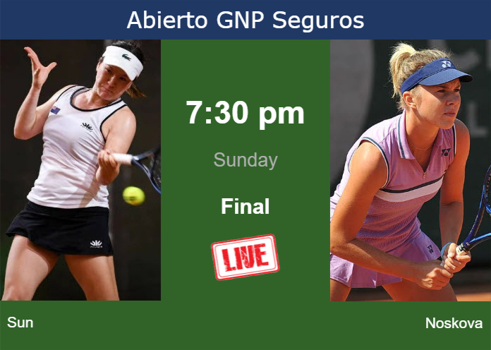 Saturday Live Streaming Lulu Sun Vs Linda Noskova Saturday Live Streaming Lulu Sun vs Linda Noskova