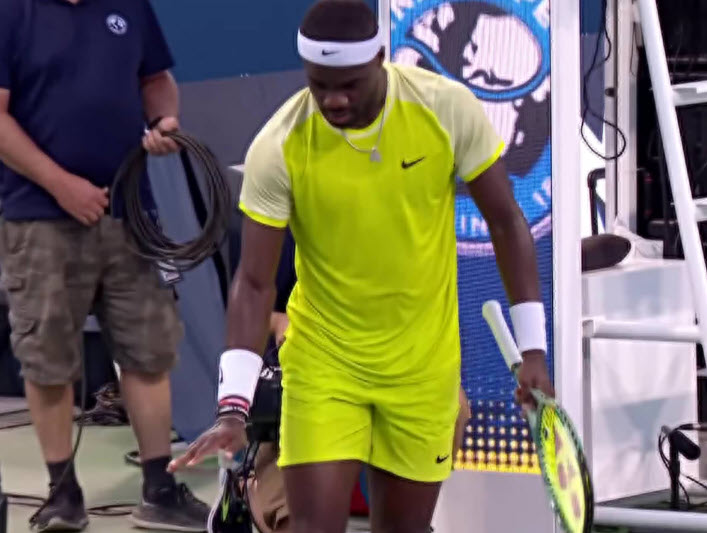 Tiafoe Mocks Musetti with NBA-inspired Taunt