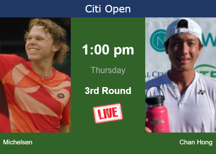 Thursday Live Streaming Alex Michelsen Vs Seong Chan Hong Thursday Live Streaming Alex Michelsen vs Seong Chan Hong