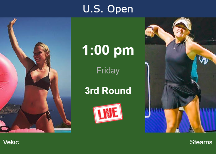 Donna Vekic Watch: Where to Find Her Matches Live Online Today