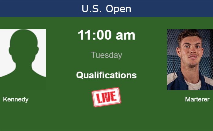 Tuesday Live Streaming Jack Kennedy vs Maximilian Marterer