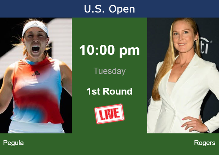 Tuesday Live Streaming Jessica Pegula vs Shelby Rogers