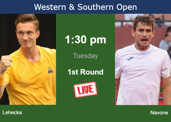 Tuesday Live Streaming Jiri Lehecka Vs Mariano Navone Tuesday Live Streaming Jiri Lehecka vs Mariano Navone