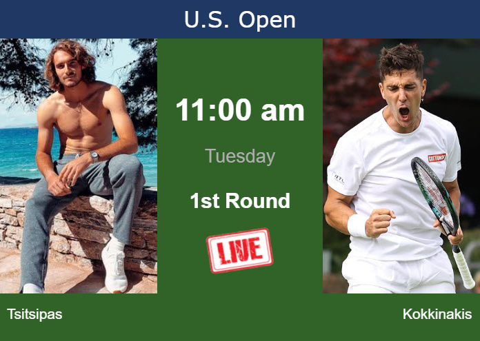 Tuesday Live Streaming Stefanos Tsitsipas Vs Thanasi Kokkinakis Tuesday Live Streaming Stefanos Tsitsipas vs Thanasi Kokkinakis