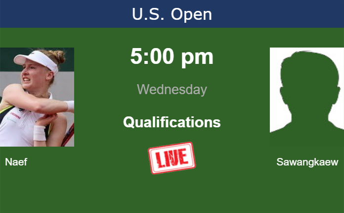 How to watch Naef vs. Sawangkaew on live streaming at the U.S. Open on Wednesday