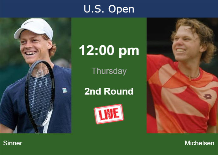 Wednesday Live Streaming Jannik Sinner Vs Alex Michelsen Wednesday Live Streaming Jannik Sinner vs Alex Michelsen