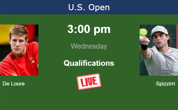 Wednesday Live Streaming Joris De Loore vs Eliot Spizzirri