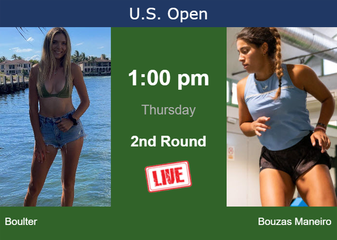 Wednesday Live Streaming Katie Boulter vs Jessica Bouzas Maneiro