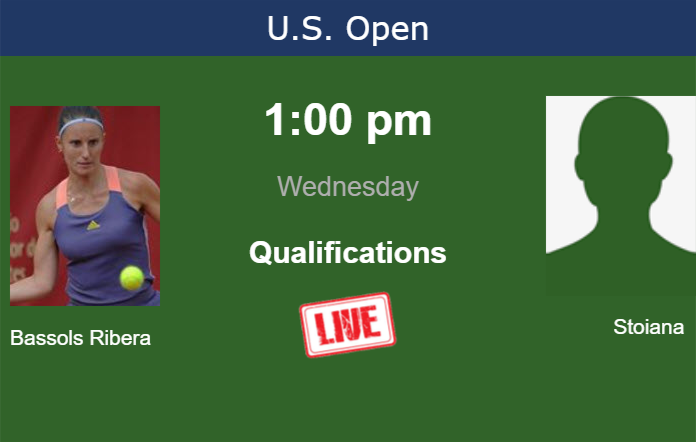 How to watch Bassols Ribera vs. Stoiana on live streaming at the U.S. Open on Wednesday