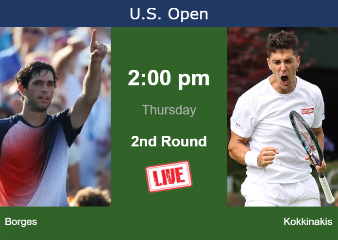 Wednesday Live Streaming Nuno Borges Vs Thanasi Kokkinakis Wednesday Live Streaming Nuno Borges vs Thanasi Kokkinakis