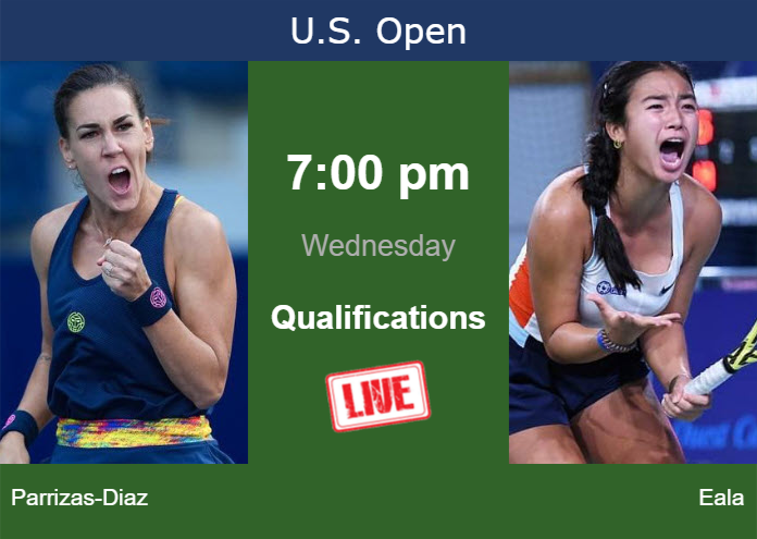 How to watch Parrizas-Diaz vs. Eala on live streaming at the U.S. Open on Wednesday