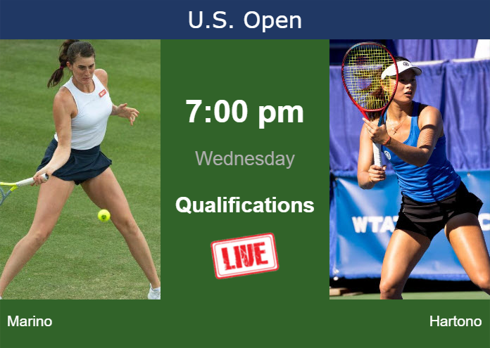 Wednesday Live Streaming Rebecca Marino vs Arianne Hartono