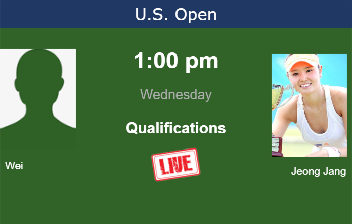 How to watch Wei vs. Jeong Jang on live streaming at the U.S. Open on Wednesday