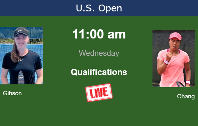 How to watch Gibson vs. Chang on live streaming at the U.S. Open on Wednesday