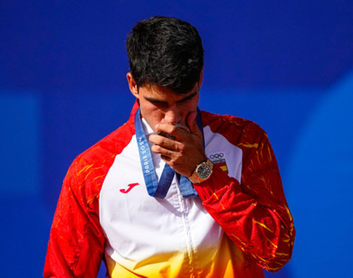 Alcaraz At Olympics