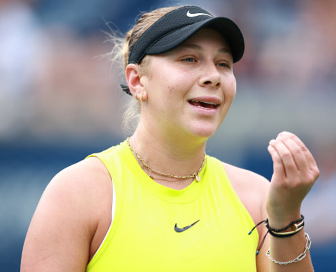 Anisimova talks about the challenge of facing Navarro after upsetting Sabalenka in Toronto