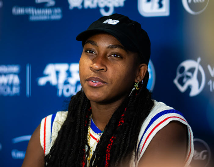 Gauff talks about her experience of raising the American flag at the Olympics