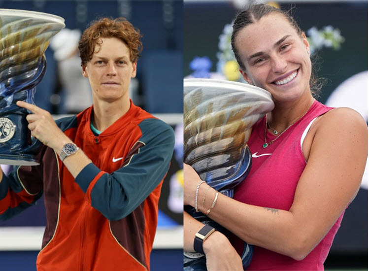 A huge gap in the prize money divides Sinner and Sabalenka as both win titles in Cincinnati