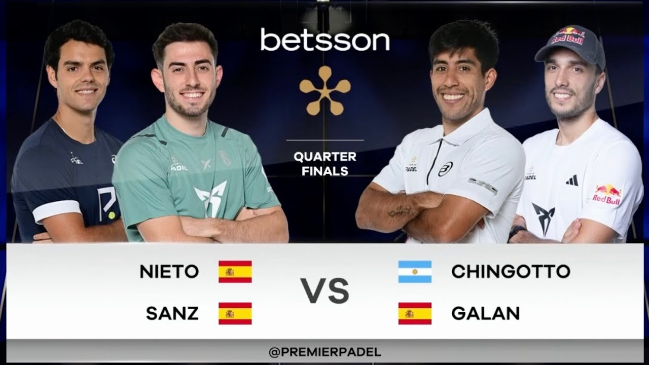 In Madrid, Chingotto and Galan defeated Nieto and Sanz to access the semifinals