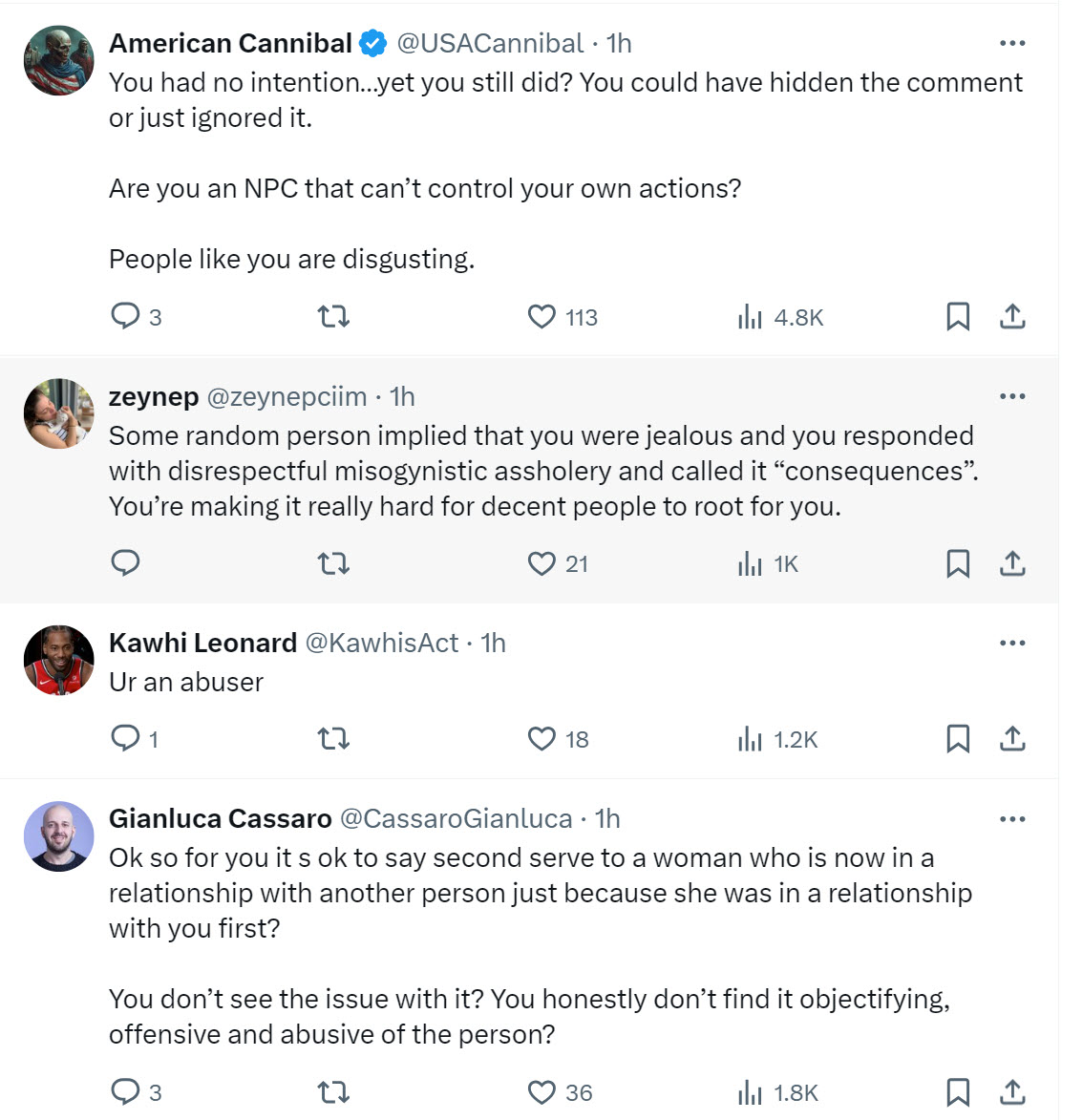 Criticism To Kyrgios