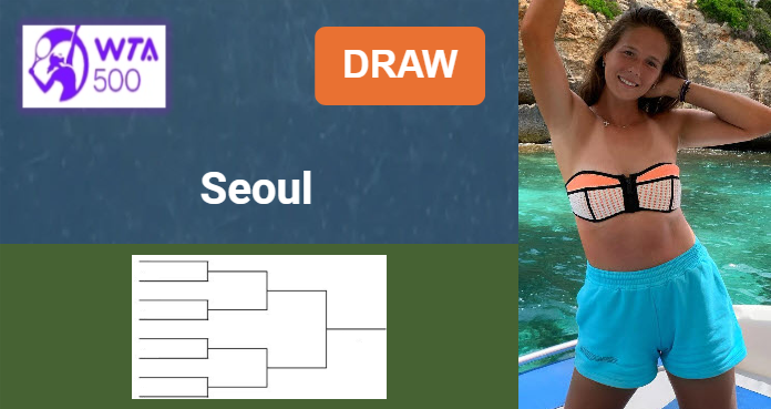 WTA  SEOUL DRAW, PRIZE MONEY. Kasatkina, Samsonova, Haddad Maia, Shnaider are the leaders