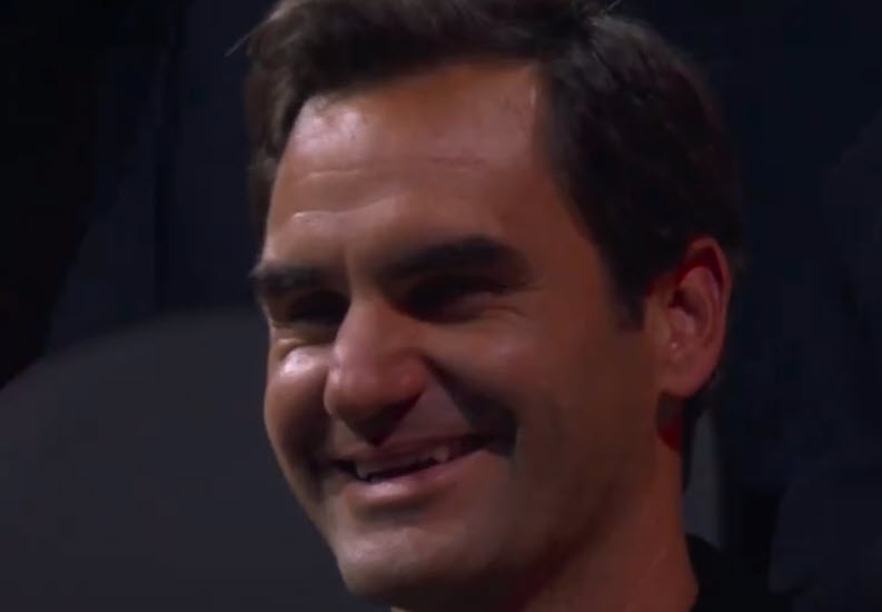 Federer At The Laver Cup
