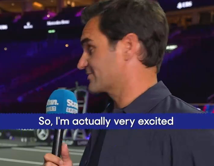 Federer On Alcaraz