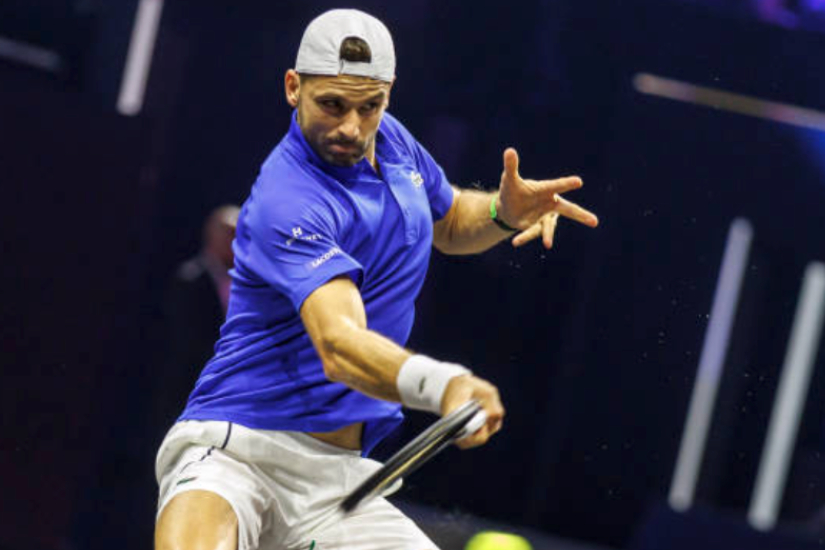 Grigor Dimitrov delivers epic shot of the day at Laver Cup